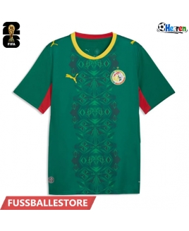 Günstige Senegal Auswärtstrikot WM 2026 Kurzarm